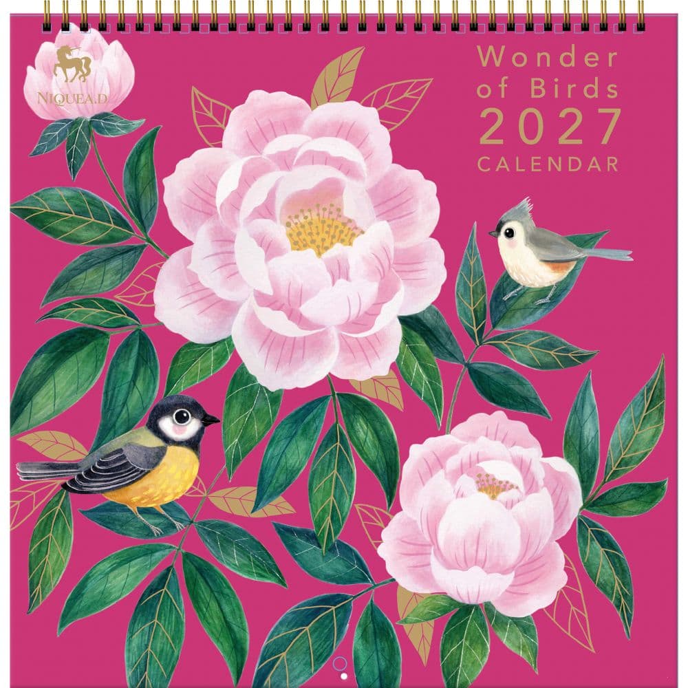 Wonder of Birds 2027 Spiral Wall Calendar Main Product Image