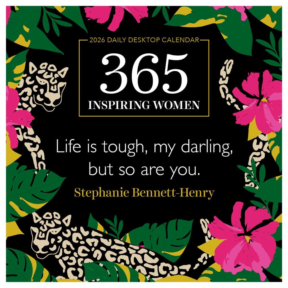 Inspiring Women 365 2026 Desk Calendar Fourth Alternate Image