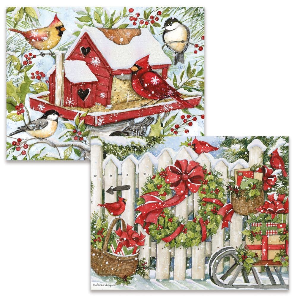 Winter Birds by Susan Winget Assorted Christmas Cards Main Image