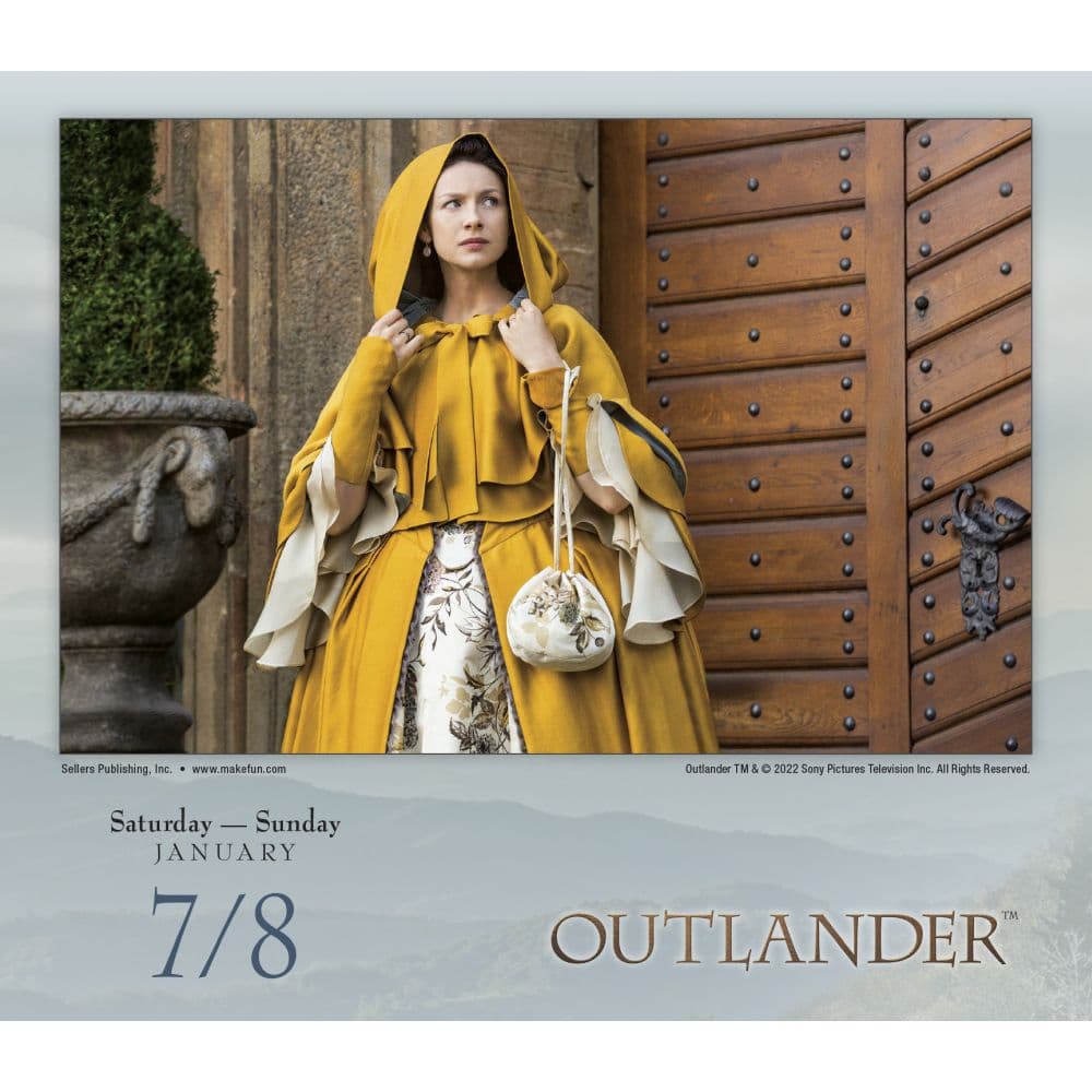 Outlander Calendar 2023 - Customize and Print