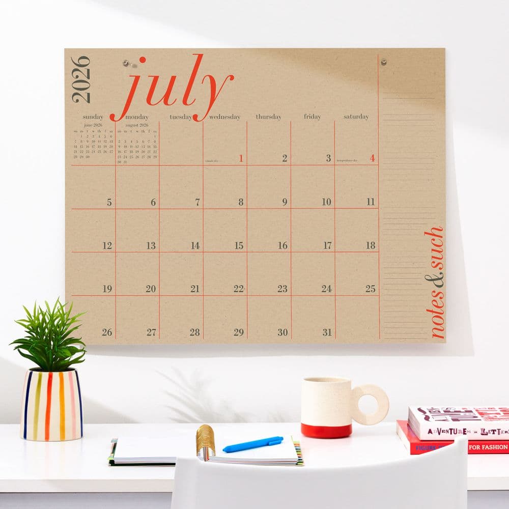 Great Big Poster 2026 Wall Calendar Second Alternate Image