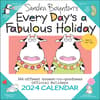image Every Days a Fabulous Holiday 2024 Wall Calendar Main Product Image width=&quot;1000&quot; height=&quot;1000&quot;