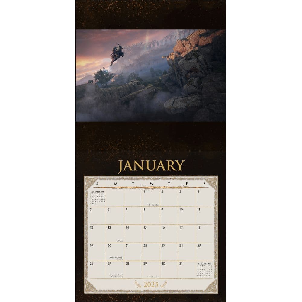 Elden Ring 2025 Wall Calendar Second Alternate Image width=&quot;1000&quot; height=&quot;1000&quot;