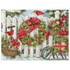 image Christmas Fence 500 Piece Puzzle Second Alternate Image