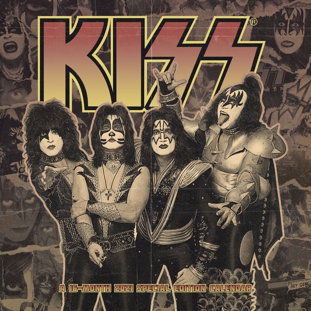 2021 KISS Special Edition Wall Calendar