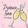 image Prosecco Time 2025 Wall Calendar Main Image