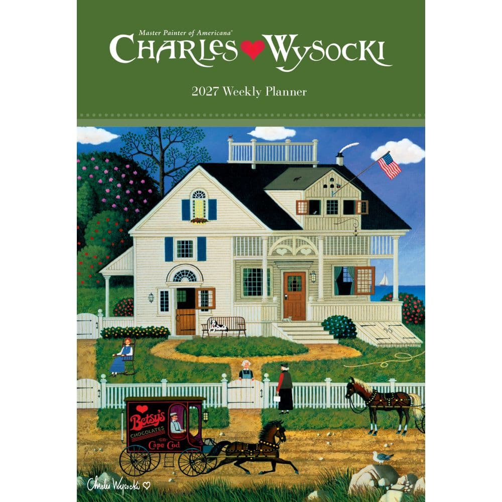 image Charles Wysocki Americana 2027 Planner Main Image