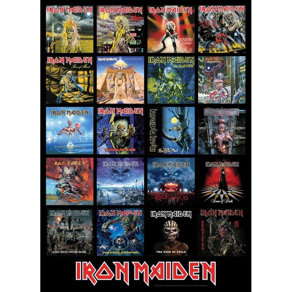 Iron Maiden Albums 1000 Piece Exclusive First Alternate Image