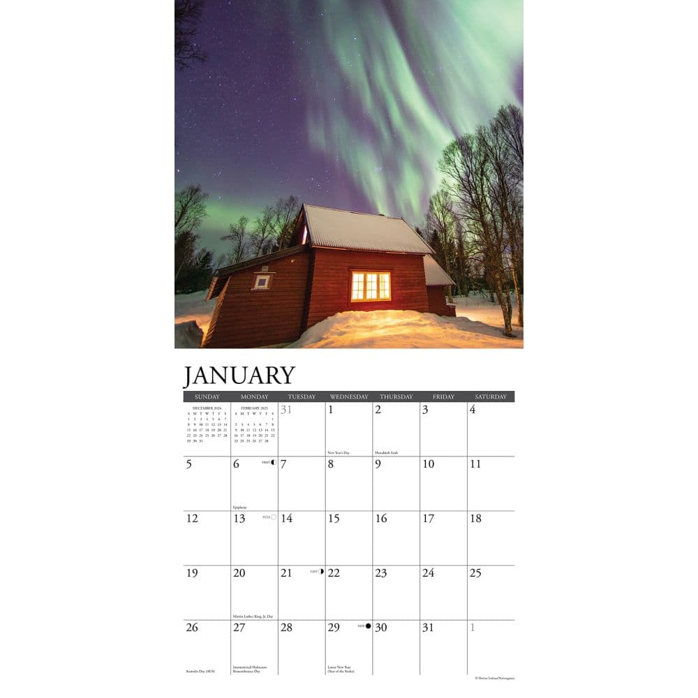 Cabin Life 2025 Wall Calendar