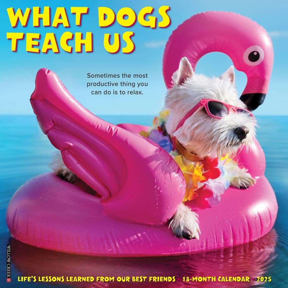 What Dogs Teach Us 2025 Wall Calendar