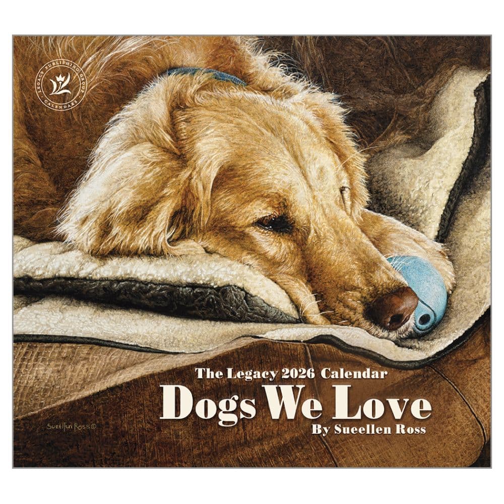 Dogs We Love by Sueellen Ross 2026 Wall Calendar Main Image