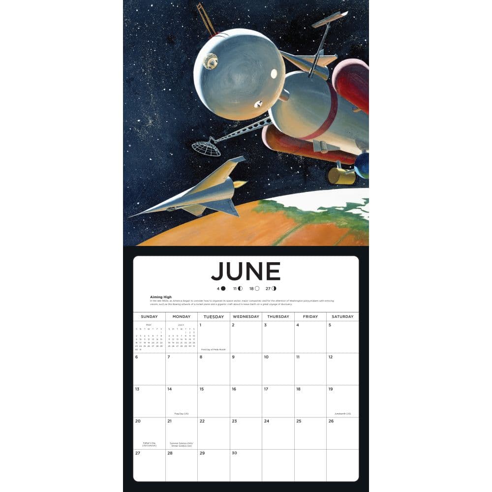Art of NASA 2027 Wall Calendar Second Alternate Image