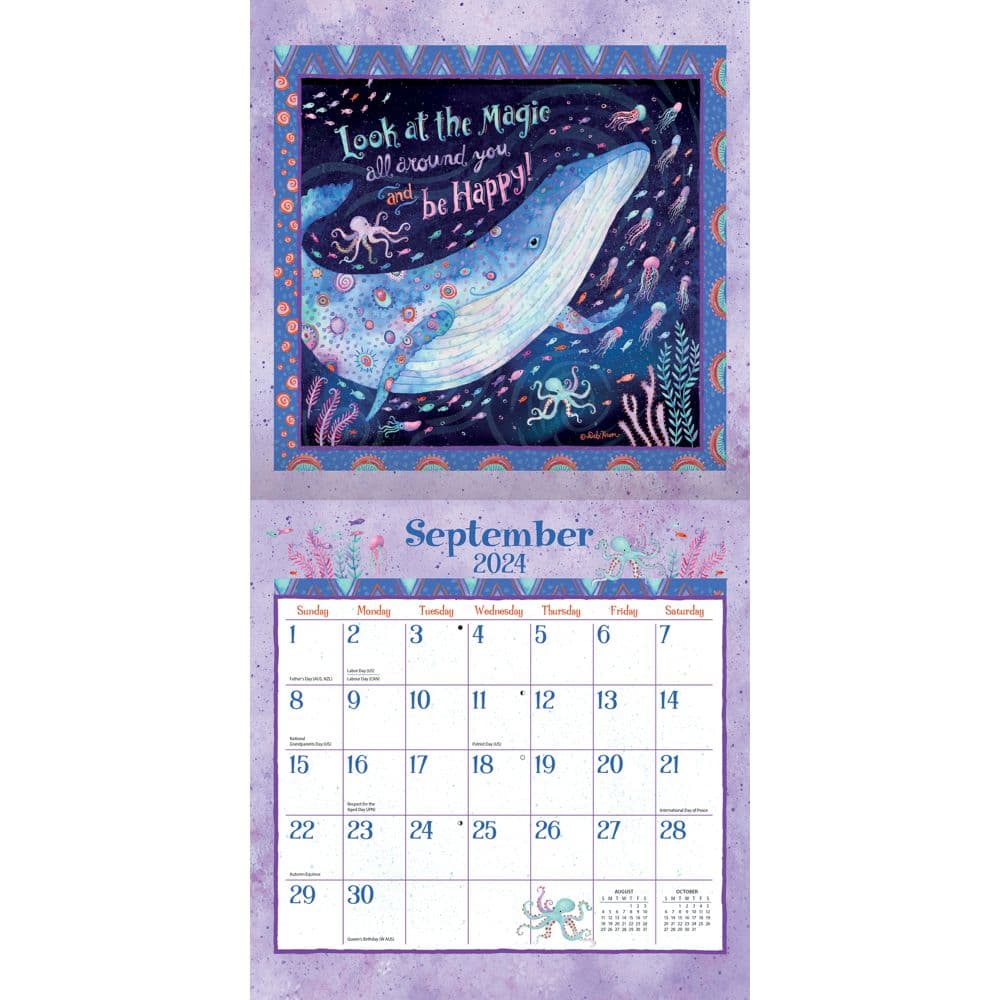 Simply Grateful 2024 Wall Calendar - Calendars.com