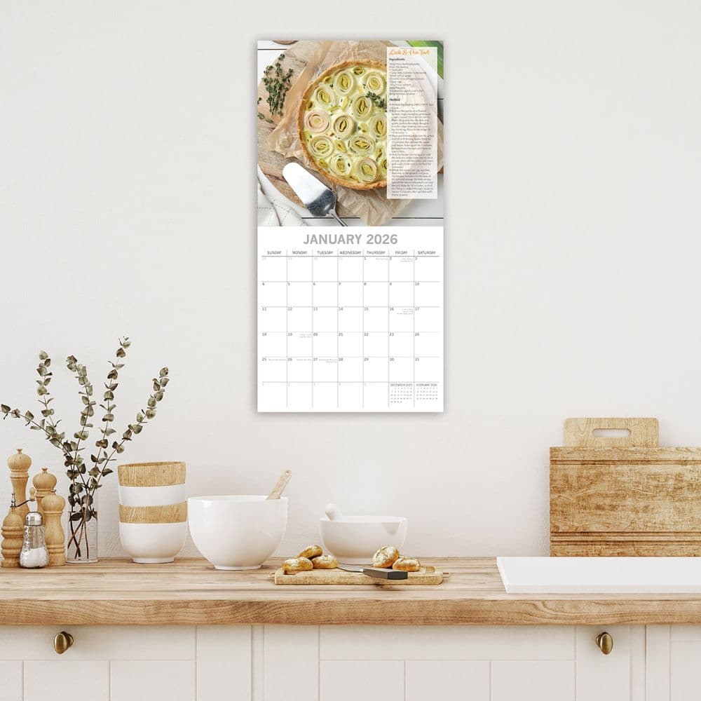 Garden to Kitchen 2026 Wall Calendar Second  Alternate Image