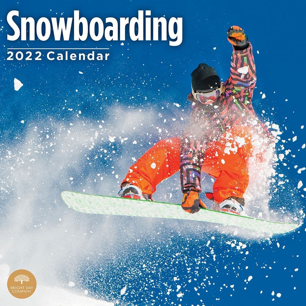 Snowboarding 2022 Wall Calendar