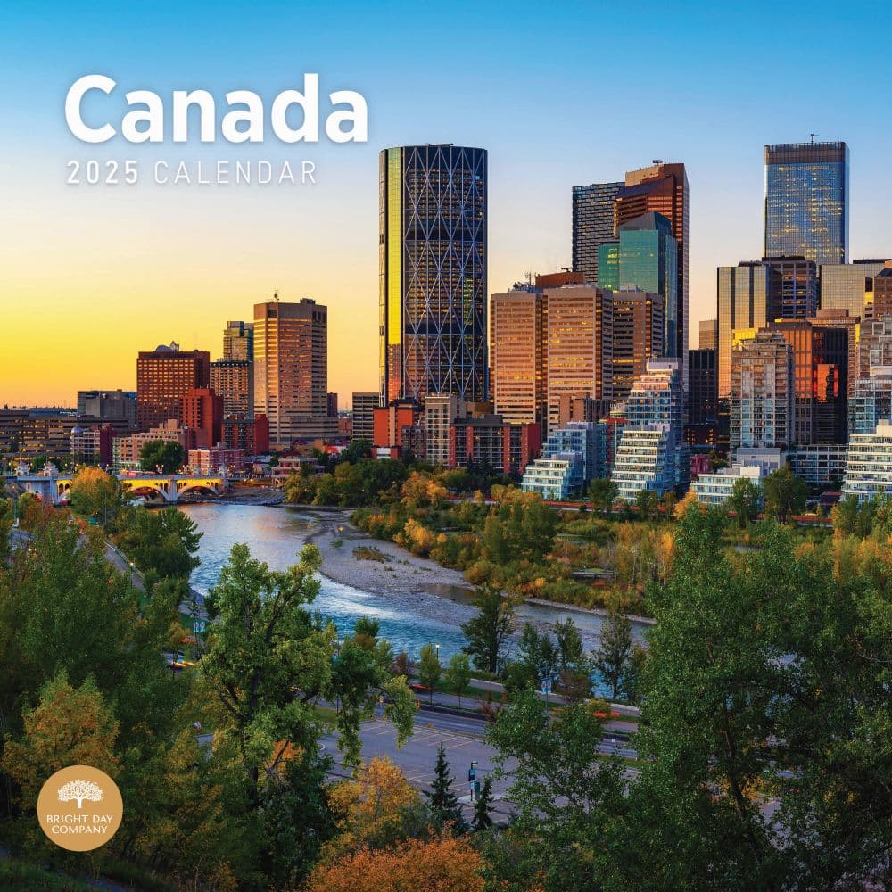 Canada 2025 Wall Calendar Main Image