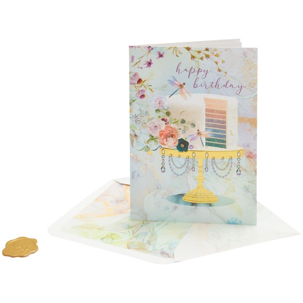 Elegant Cake Marcel Schurman Birthday Card Fifth Alternate Image