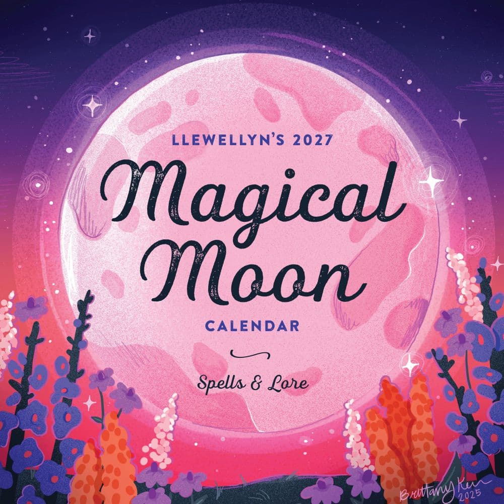 Magical Moon 2027 Wall Calendar Main Product Image
