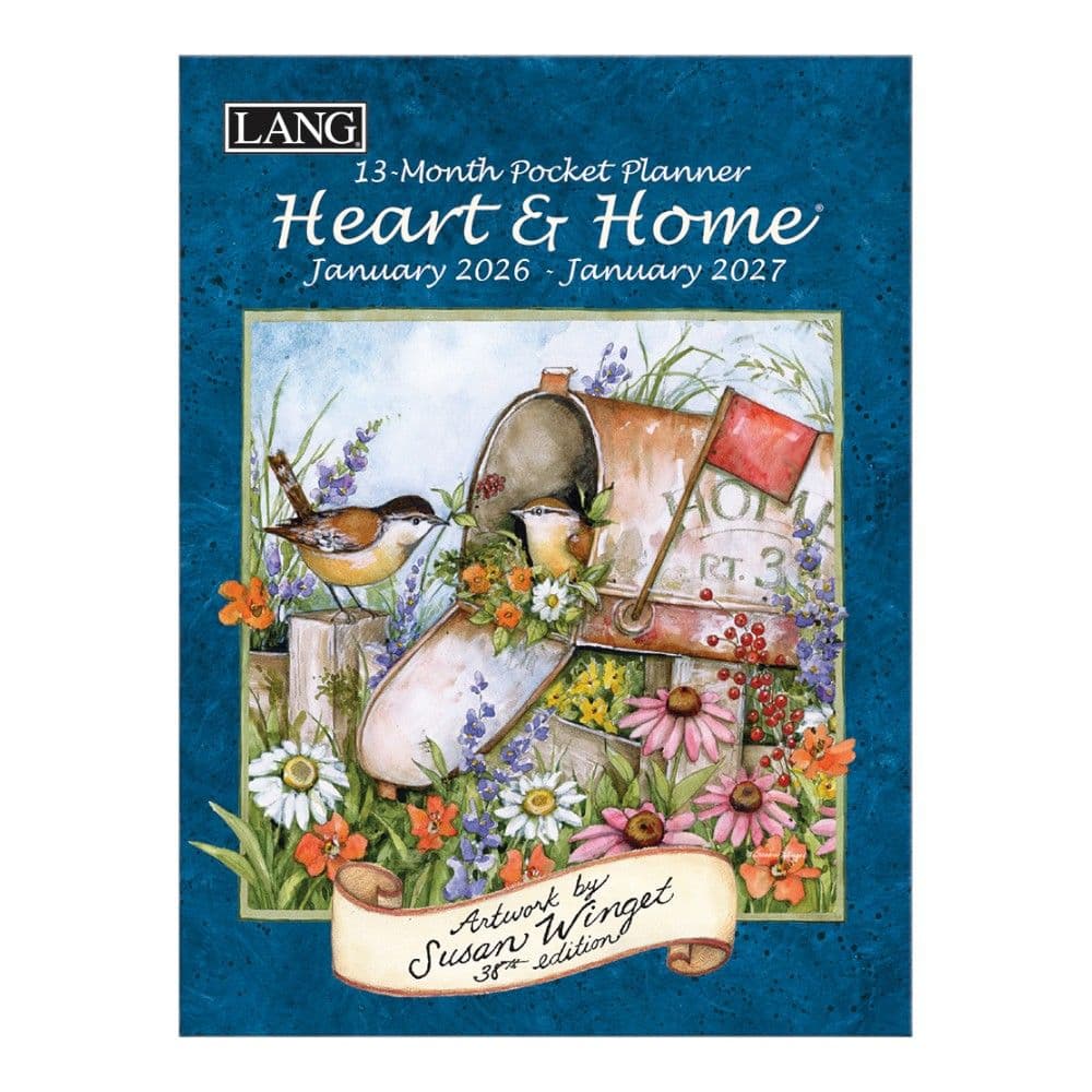 Heart and Home Monthly 2026 Pocket Planner Main Image