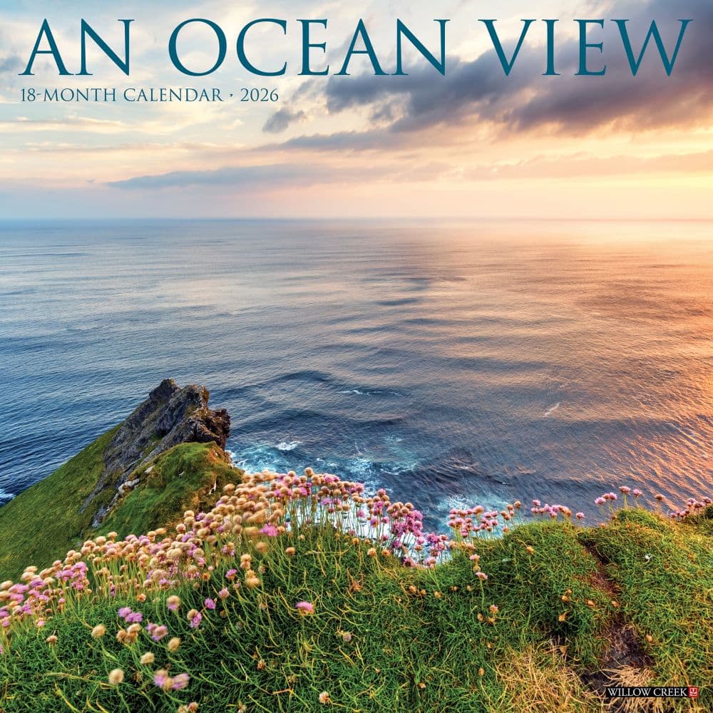 Ocean View 2026 Wall Calendar  Main Image