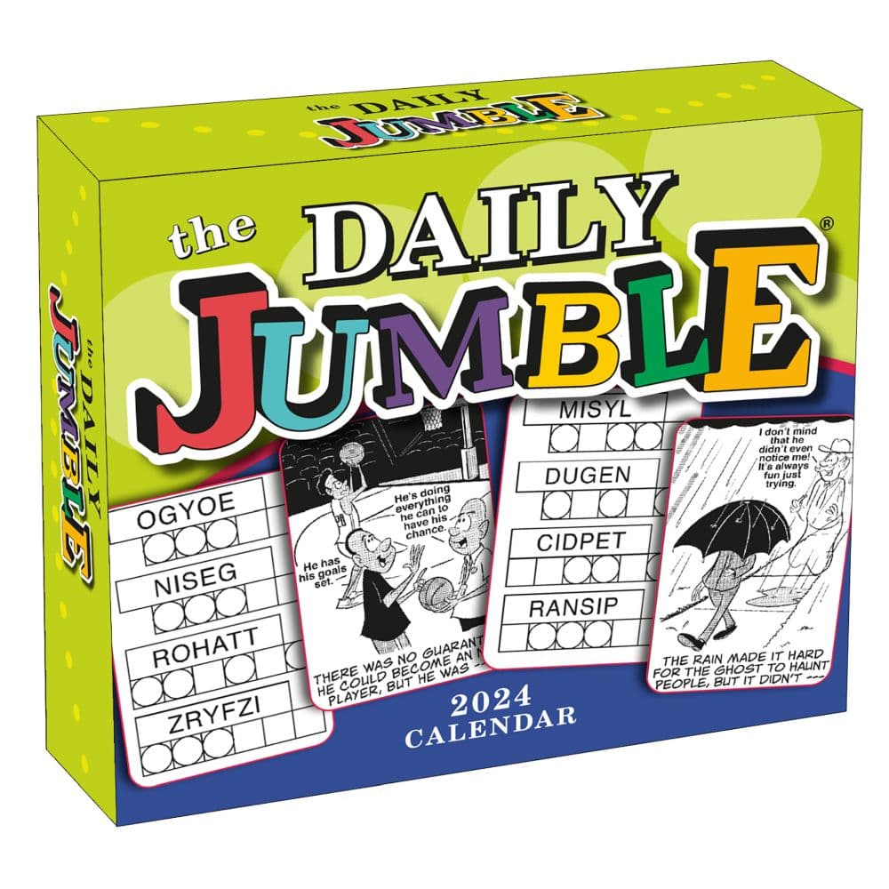 Daily Jumble 2024 Desk Calendar