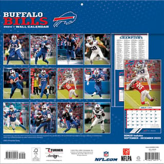 Buffalo Bills 2024 Wall Calendar 