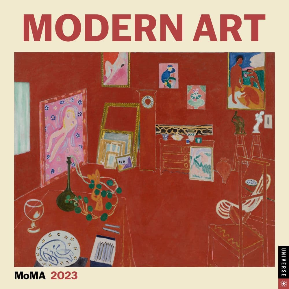 Modern Art 2023 Wall Calendar