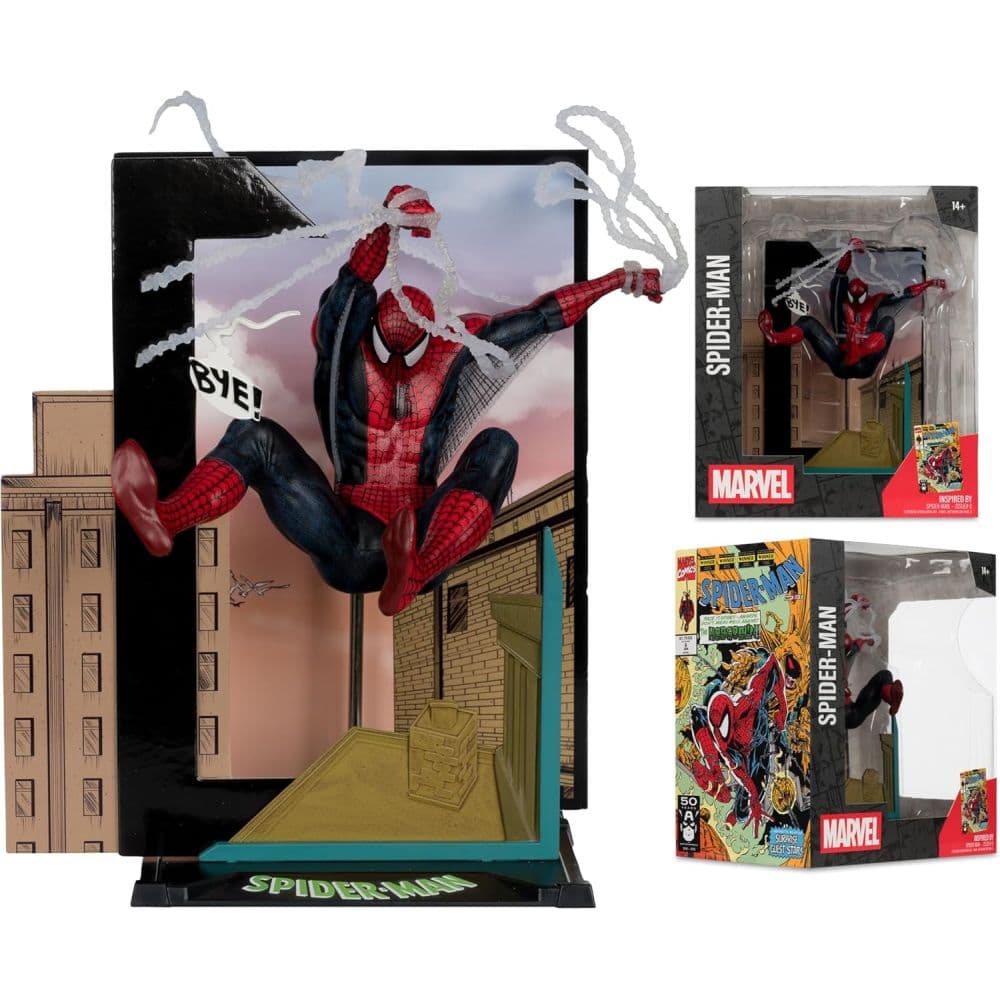 Marvel Collection 1:10 Spider-Man Issue #6 Posed Figure Third Alternate Image