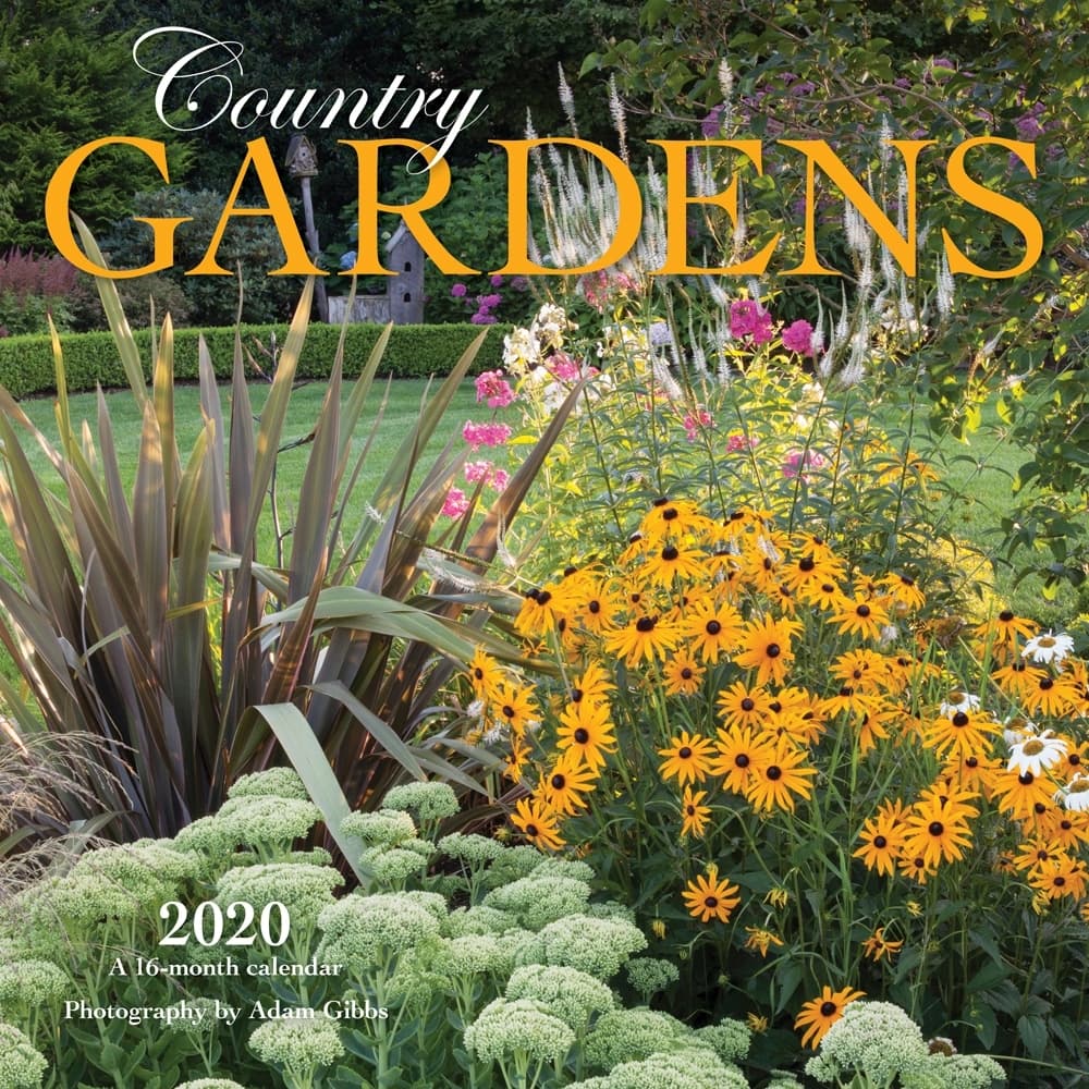 Country Gardens Mini Wall Calendar