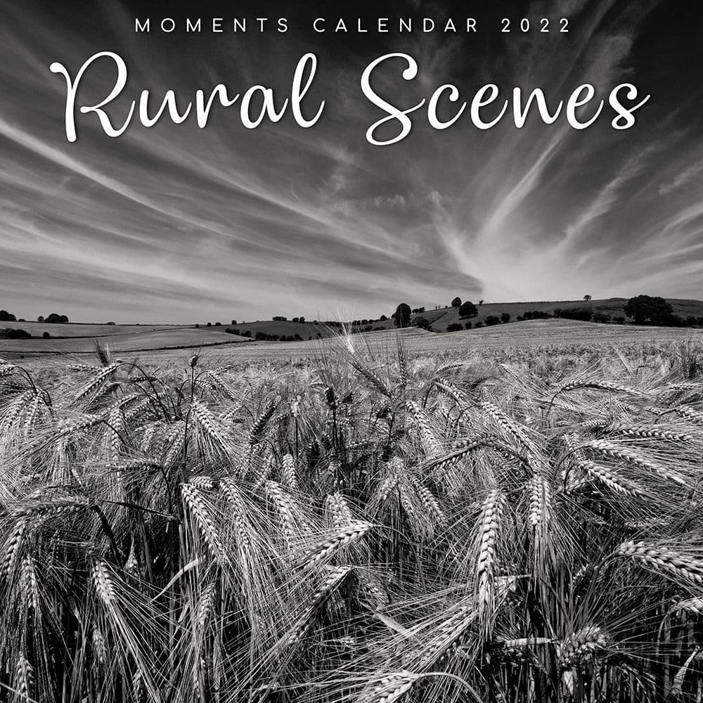 Rural Scenes 2022 Wall Calendar