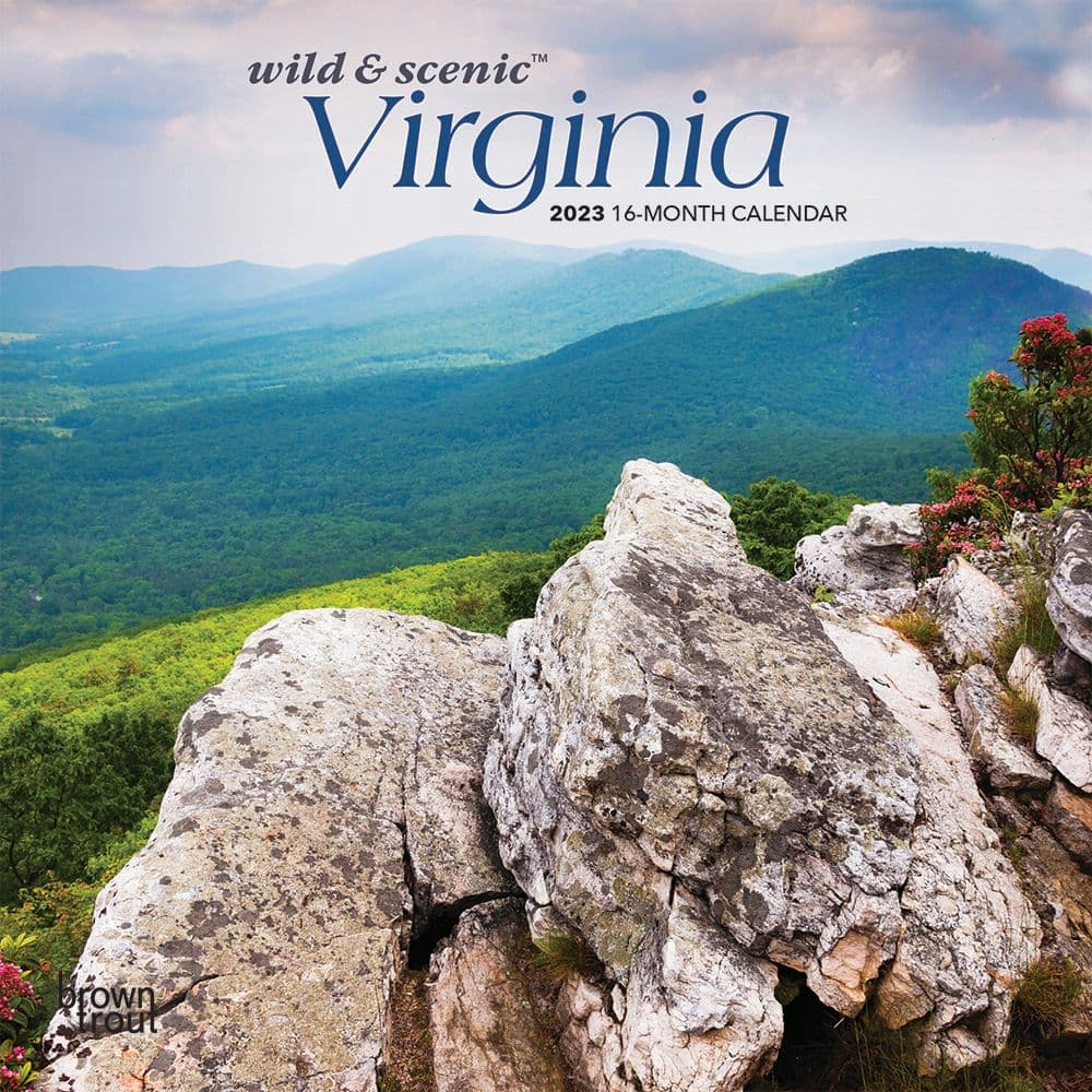 Virginia Wild and Scenic 2023 Mini Wall Calendar