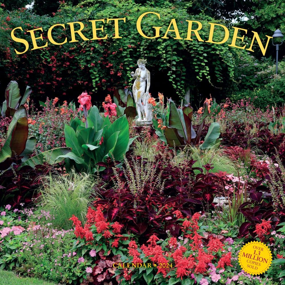 Secret Garden 2024 Wall Calendar