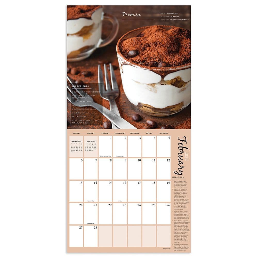 Sweet Cravings 2022 Wall Calendar - Calendars.com