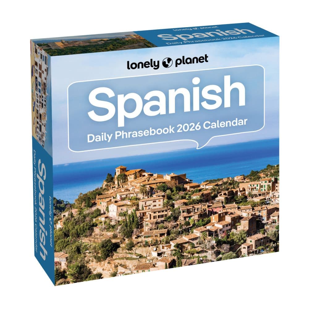 Lonely Planet Spanish 2026 Desk Calendar - Calendars.com