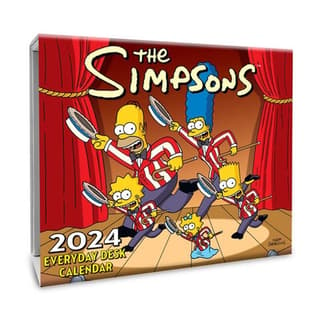 The Simpsons 2024 Wall Calendar