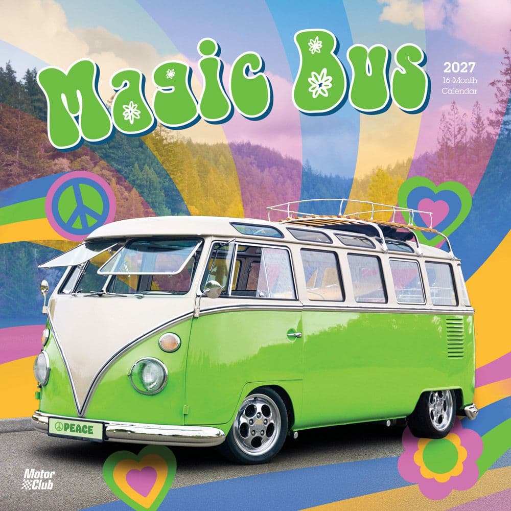image Magic Bus 2027 Wall Calendar Main Product Image