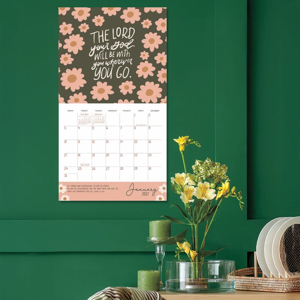 Faith Can Move Mountains 2027 Wall Calendar Fourth Alternate Image