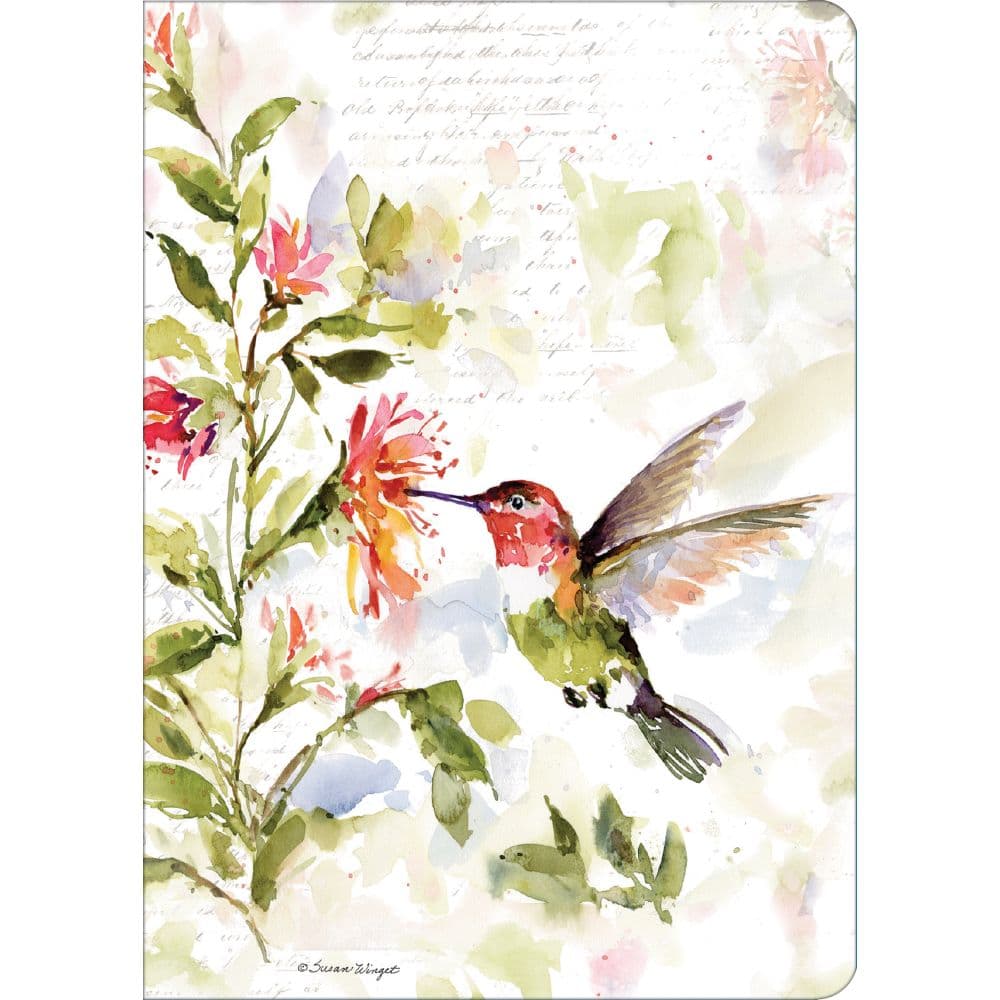 Hummingbird Floral 2 Pack Journals Alt1