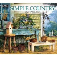 image Simple Country 2027 Wall Calendar by Michael Humphries Main Product Image