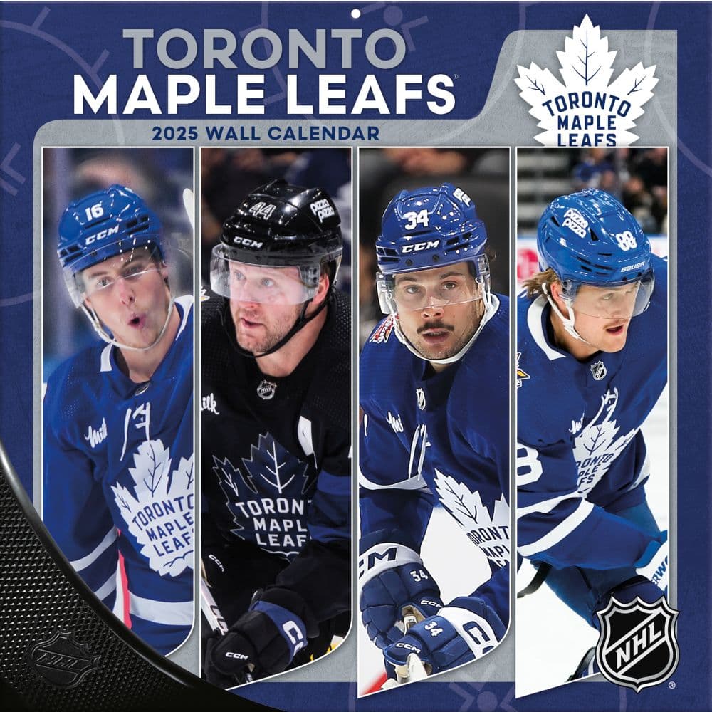 NHL Toronto Maple Leafs 2025 Wall Calendar