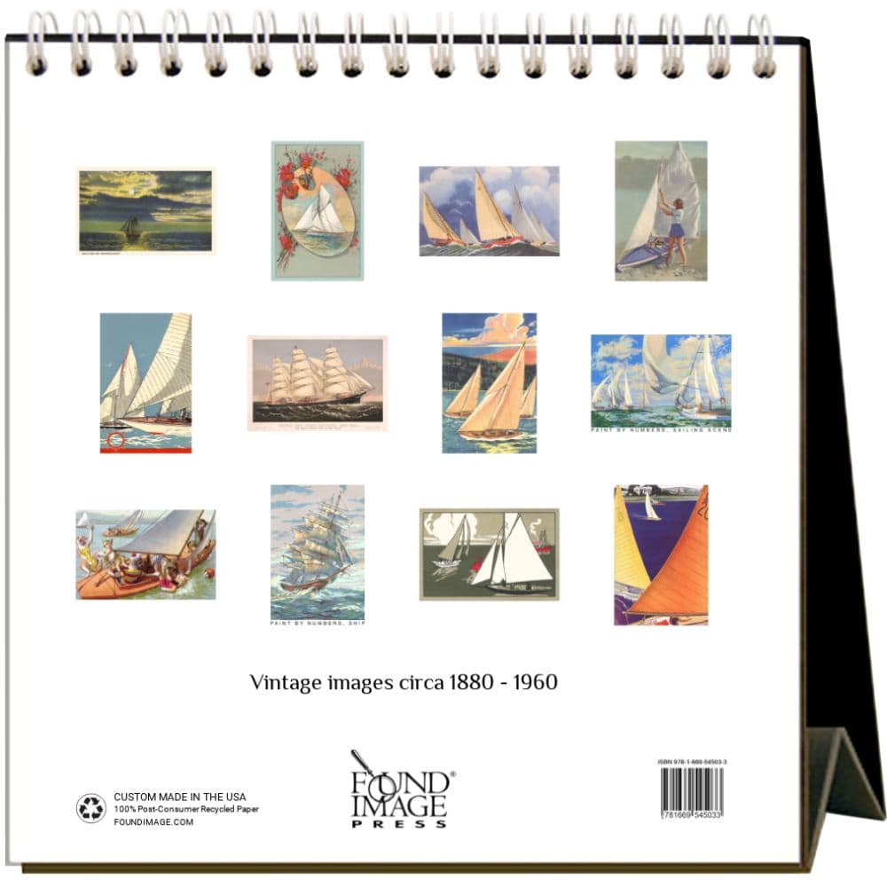 Sailing 2025 Easel Desk Calendar First Alternate Image width="1000" height="1000"