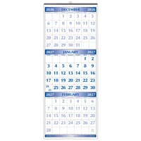 image Three Month 2027 Wall Calendar Main Product Image