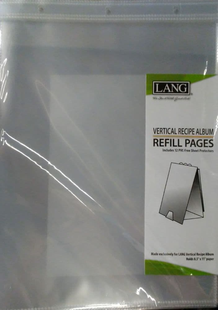 Home for Christmas Vertical Recipe Album Refill Pages Main Image