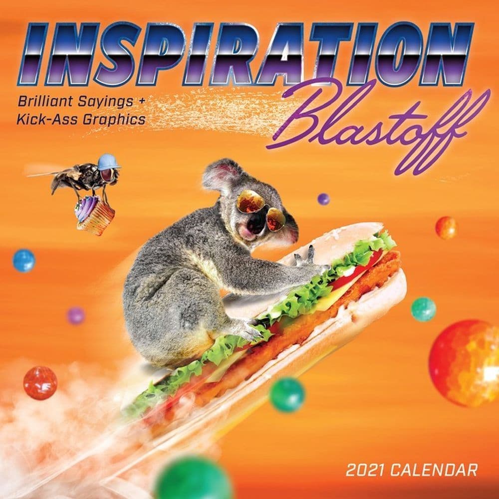 2021 Inspiration Blastoff Wall Calendar