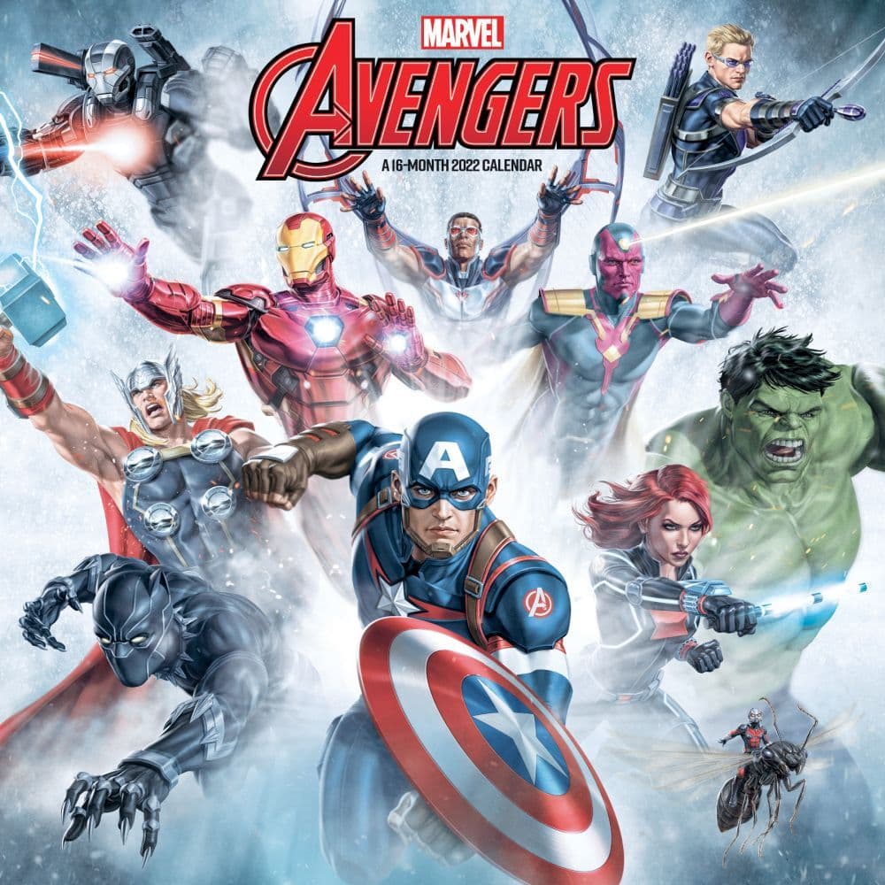 Marvel Avengers 2022 Wall Calendar