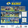 image NFL Los Angeles Rams 2027 Wall Calendar First Alternate Image