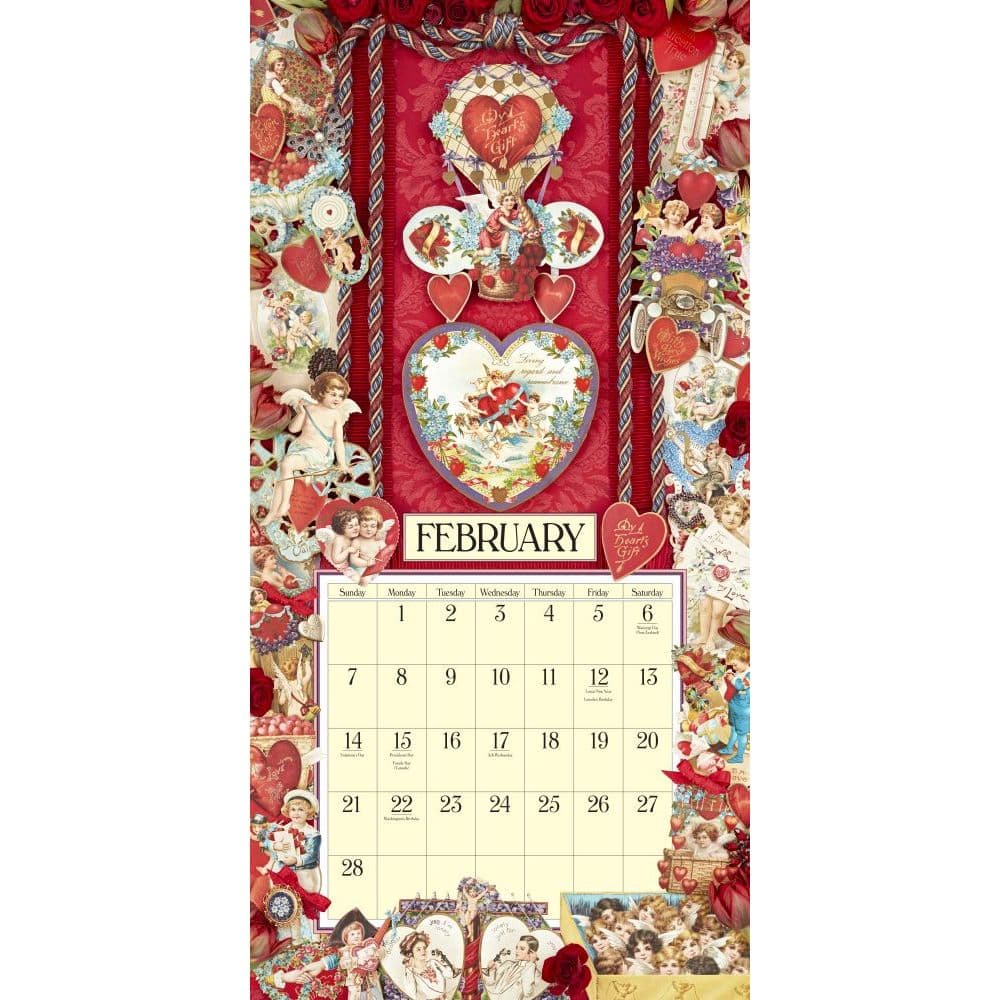 Victoriana Wall Calendar