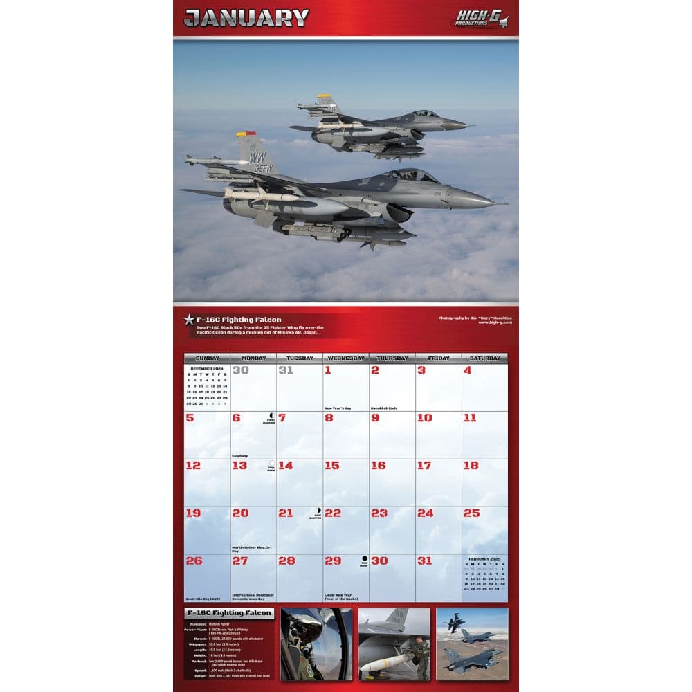 Sky is the Limit 2025 Wall Calendar Alt2