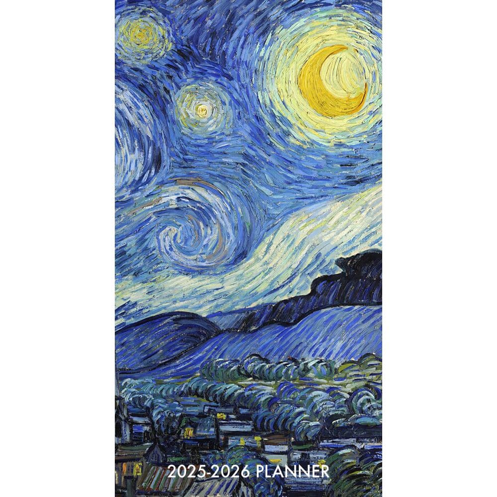 Starry Night 2 Year 2025 Pocket Planner