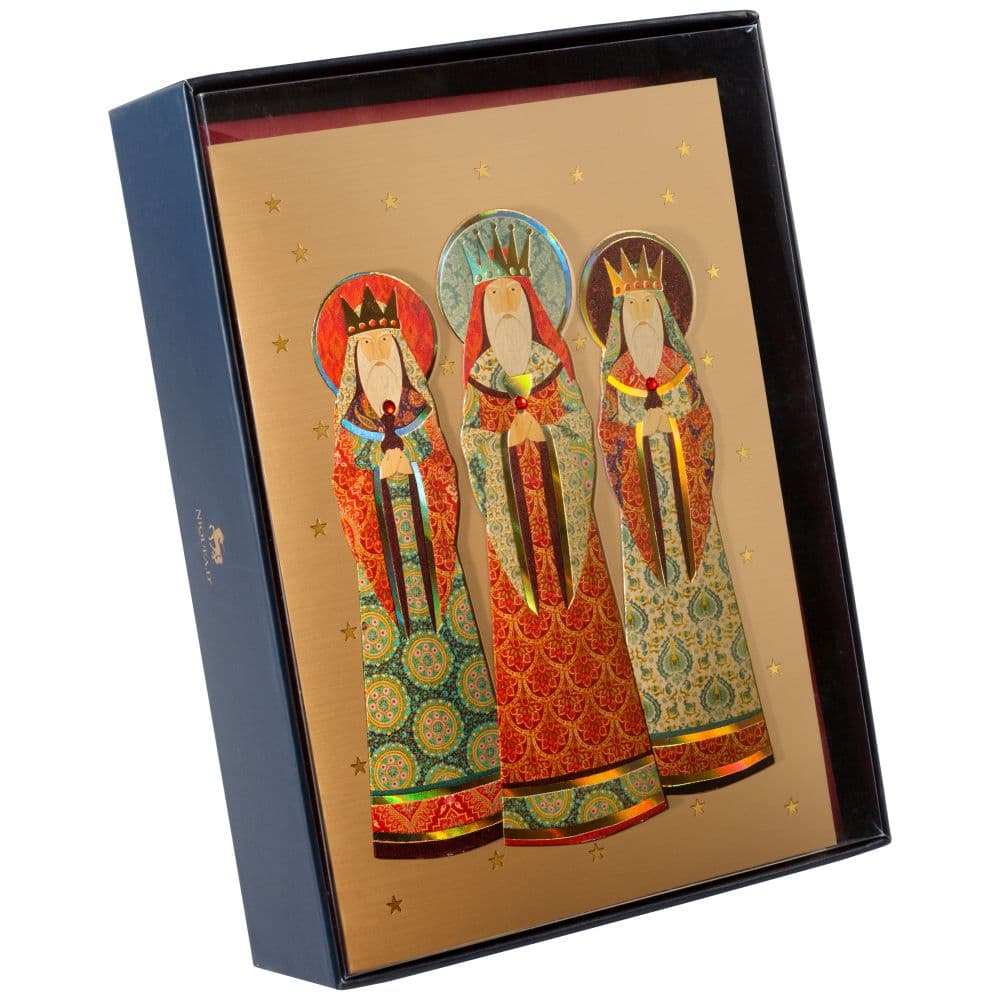Three Kings 8 Count Boxed Christmas Cards Fifth Alternate Image width="1000" height="1000"